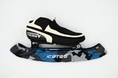 Icetec | Schaatsbeschermers- Camouflage Lichtblauw - schaatsmaat 44-48