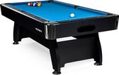 Buckshot Blackmagic Pooltafel 8ft Ball Return - Blauw