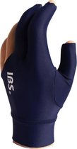 IBS biljarthandschoen Pro donker blauw one size