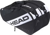 HEAD Elite Padel Super Combi - padel tas - zwart -zwit