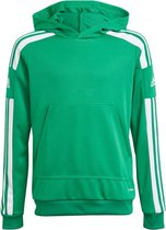 adidas - Squadra 21 Hoodie Youth - Voetbaltrui Kinder - 164 - Groen