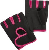 Fit Essentials Fitness Handschoenen Zwart/roze Medium