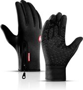 Neopreen Handschoenen - Zwart - Winter Sport - Wielrennen - Schaatsen - Skiën - Snowboarden - Uniseks - Large