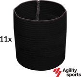 Agility Sports Rouwbanden - Zwart - 11 stuks