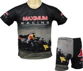 Formule 1 Shirt + Broek set Max Verstappen Shirt / Lewis Hamilton / F1 Fan kleding - Peuter tot volwassen maten | Maat: 128