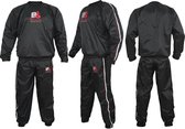 Saunapak voor gymtraining en fitnesstraining, niet-scheurende zweetpakken voor mannen, vrouwen, gewichtsverlies, afslankoefeningen, trainingspak met capuchon voor cardio, gewichtheffen, hardlopen, joggen. Sauna Suit. Sweat Suit for fitness n training