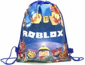 Roblox tas - Gymtas - Zwemtas -  Blauw - Opbergtas - Jongens & meisjes - Gamen - Spel