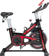 Hometrainer Fitness Fiets Trainingsfiets - Met Lcd-display Zwart Extra Stevig Model