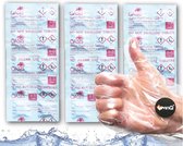 LevinQ®  Water Roeitrainer Puritabs Tabletten Roeimachines Voordeelset 3x 10 tabletten + Handschoenen