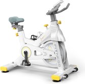 Luxari - Indoor Cycle 2  - Computer met o.a. hartslagfunctie - Verstelbare weerstand - 10 kg vliegwiel - I-pad/telefoon houder - Fitness fiets - Hometrainer
