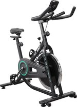 FitBike Race 2 - Indoor Cycle incl. trainingscomputer - 13kg Vliegwiel - Indoor cycle voor thuis - V-belt aandrijving