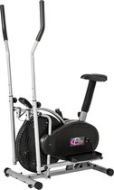 tectake  - 2-in-1 Crosstrainer / Hometrainer met LCD-display - 401716