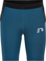 Newline Short  Sportlegging - Maat L  - Mannen - blauw/zwart