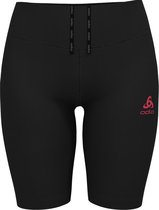 Odlo Sportlegging  Dames - Kleur Zwart - Paradise Pink - Maat L