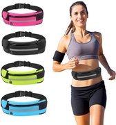 Running bag - Heuptasje sport – running belt – hardloop heuptas - verstelbare buideltas - zwart