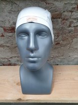 GrandPitstop Skull Cap / helm muts / sport muts / fiets muts / wit