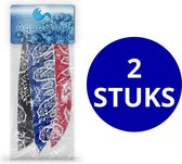 Verkoelende Zomersjaal - Dames & Heren Zomer - Koelsjaal - Blauw 2-Pack