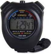 Stopwatch - Grote Display - Zwart