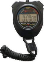 Stopwatch - Grote Display - SPATWATERDICHT - Geluidloos- Zwart