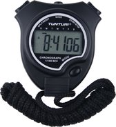 Tunturi Basis - Stopwatch - Digitale Stopwatch - Sport stopwatch - Grote Display - Zwart