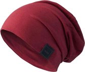 Beanie muts MasterDis met logo maroon L/XL