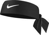 Nike Nike Head Tie 4.0 Headband  Hoofdband (Sport) - Maat One size  - Unisex - zwart/wit