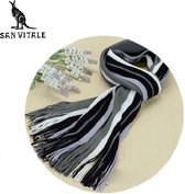 San Vitale® Mooie sjaal, heren of dames das, deze dassen zijn lekker warm en voelen zacht aan - Scarf, Shawl, Sjaals