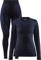 Craft - Core Warm Baselayer - Thermoset - Dames - Zwart - S