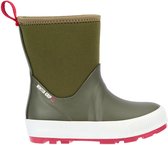 Winter-grip Snowboots Jr - Neo Welly - Legergroen/Rood - 31