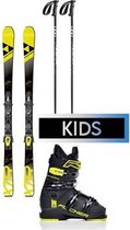 Ski verhuur kinder ski set huren wit