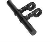 Stuur Extender - Stuurverlenger voor Fiets of Elektrische Step - 22.4 tot 31.8mm (Zwart)