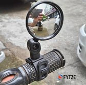 FYTZE - Fietsspiegel - Fietsspiegel eBike - 360 Graden Verstelbaar - Links - Fiets spiegel op stuur - Black Friday Sinterklaas Kerst