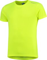 Rogelli Running T-Shirt Promotion Fluor Geel  L