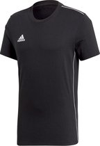 adidas Sportshirt - Maat M  - Mannen - zwart/wit