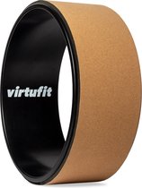 VirtuFit Premium Kurk Yoga Wiel - Ecologisch - 33 cm