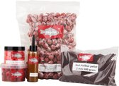Voerpakket 'Strawberry Red' Groot - Karper voer/boilies - Voordeelpakket voor vissers - Hengelsport Visset