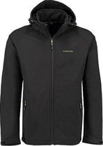 Kjelvik heren softshell jas Leevi Black - maat XXL