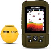 LUCKY Draagbare Sonar Viszoeker Bootdiepte Vissen Fischfinder Waterdicht Handheld Draadloze Visvinder Kajak Dieptemeter voor ijsvissers