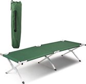 NordFalk veldbed XL 190 x 64 cm - Campingbed - Stretcher - Kampeerbed - Groen