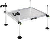 Capture Outdoor, "Expert AL-8060" Vis-platform, Luxe aluminium plateau, 4 poten (25mm), 2 hengelsteunen, handgreep, …