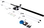 FISH-XPRO Method Feeder 3.30m + 3000 Reel - Feeder set compleet - Wit