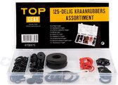 Topgear Kraanleer / Sanitair O-Ring Set - Assortimentbox- 125 stuks
