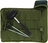 NGT Bivvy Peg Set met 10 tentharingen en hamer | Bivvy accessoire