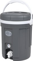 Eda Water-/sapcontainer - Jerrycan voor water - Met Kraan - Grijs - 8 Liter