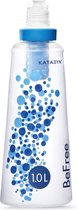 Katadyn BeFree Waterfilter  - 1L - Blauw - Transparant