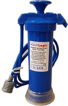 Aqualogic - travelmate - mobiel drinkwaterfilter - CCS - Ceramic-block - Carbon granulat - Silver
