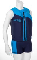 EasySwim Pro - Drijfpakje - Zwemvest & Zwembroek - Blauw - M: 17-23 kg