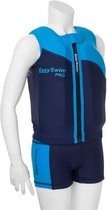 EasySwim Pro - Drijfpakje - Zwemvest & Zwembroek - Blauw -  S: 14-17 kg