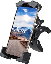 Fiets houder Stuur - LB-565 Universele Motor Telefoonhouder, 360° Rotatie voor iPhone 13 / 12 / 11 Pro Mini/Max/XS/XR, Samsung S21/S20/A52, Oppo, 4.7-6.8 Inch Smartphones