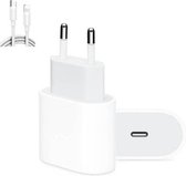 iPhone 13/12 USB-C Adapter 20W oplader met USB-C kabel - Draadloze oplader - Apple - iPhone 13 en overige modellen - USB-C Lader - Snellader - Fast Charger - iPad